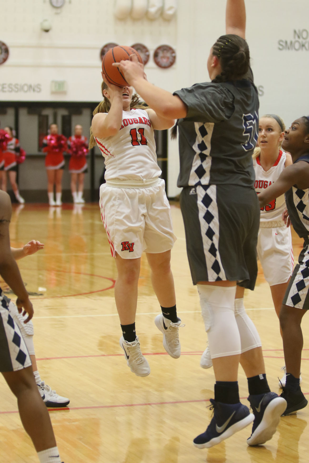 Gallery: Girls basketball sectional - Kankakee Valley vs Michigan City